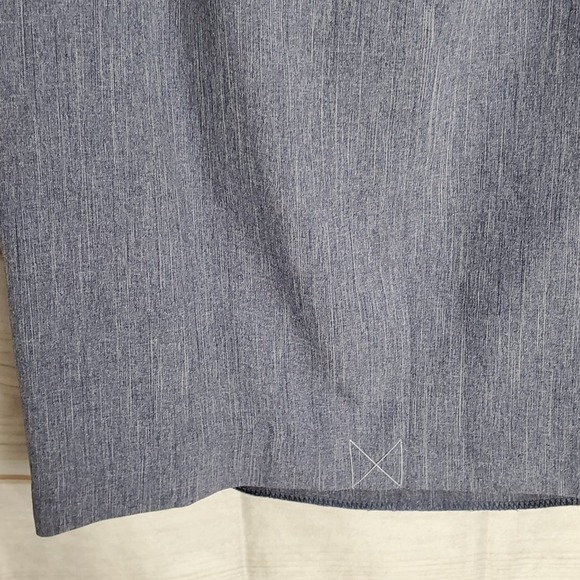 Vintage 90s Pencil Skirt Womens Size 14 Executive Collection Blue Career - Picture 6 of 9